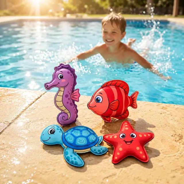 Custom neoprene pool toys